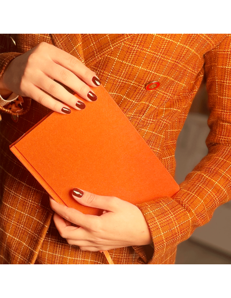 Coral Çizgili Defter