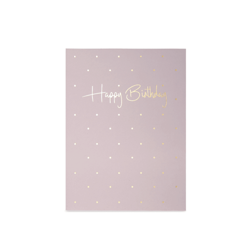 Happy Birthday, Tebrik kartı