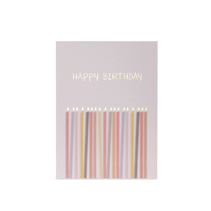 Happy Birthday Candles, Tebrik kartı