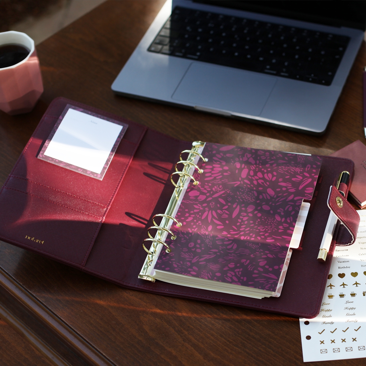 Planner Burgundy