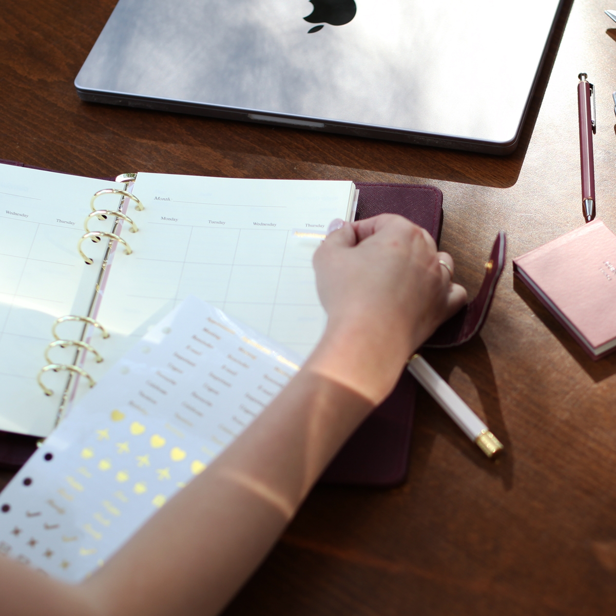 Planner Burgundy