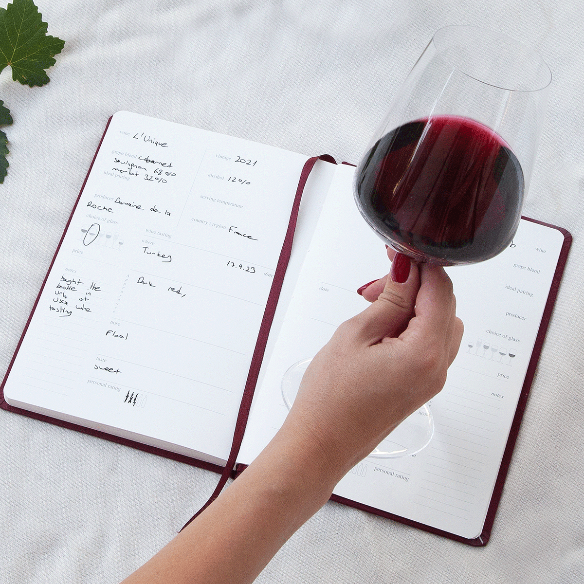 Vino Şarap Tadım Defteri